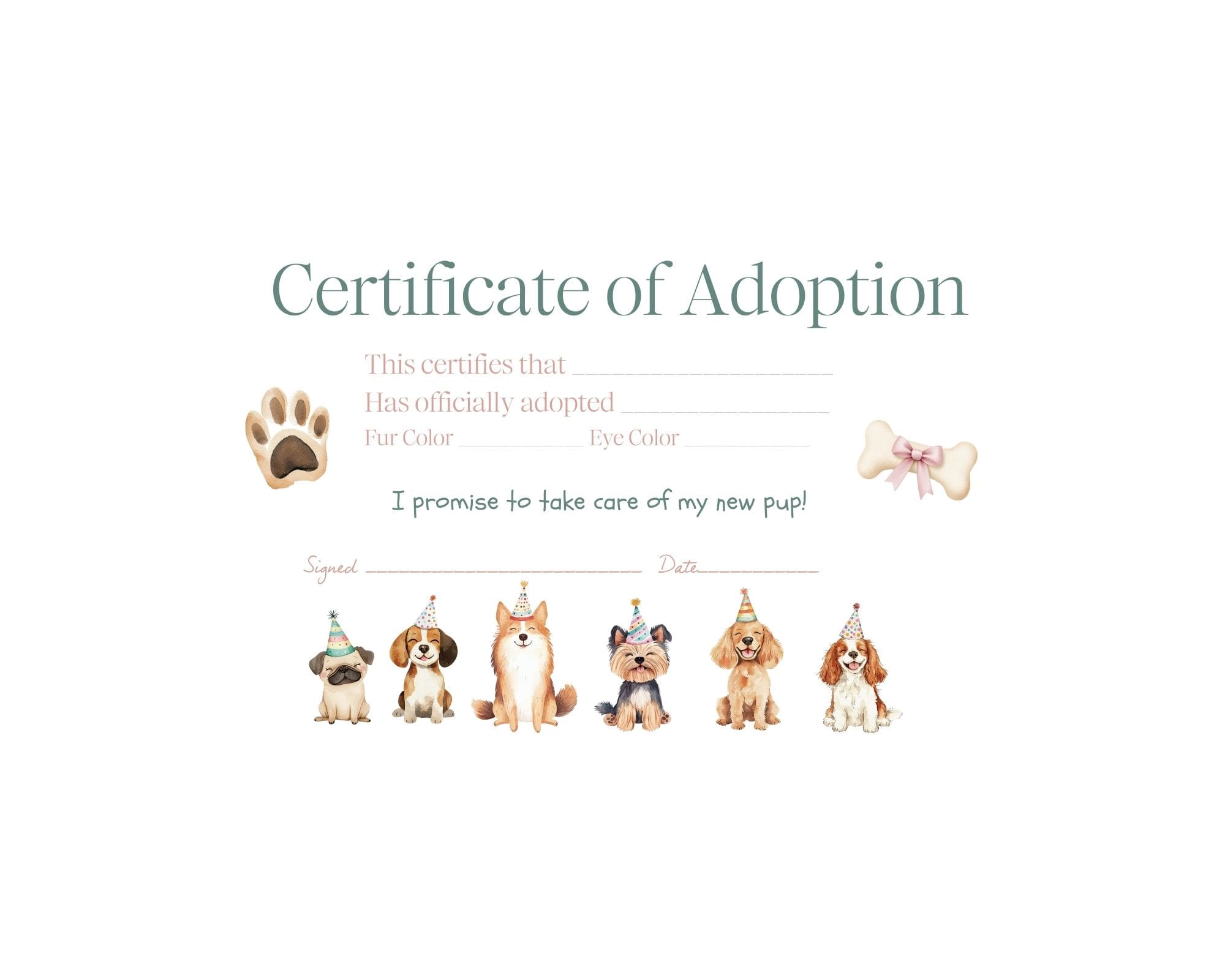 adopt a puppy party