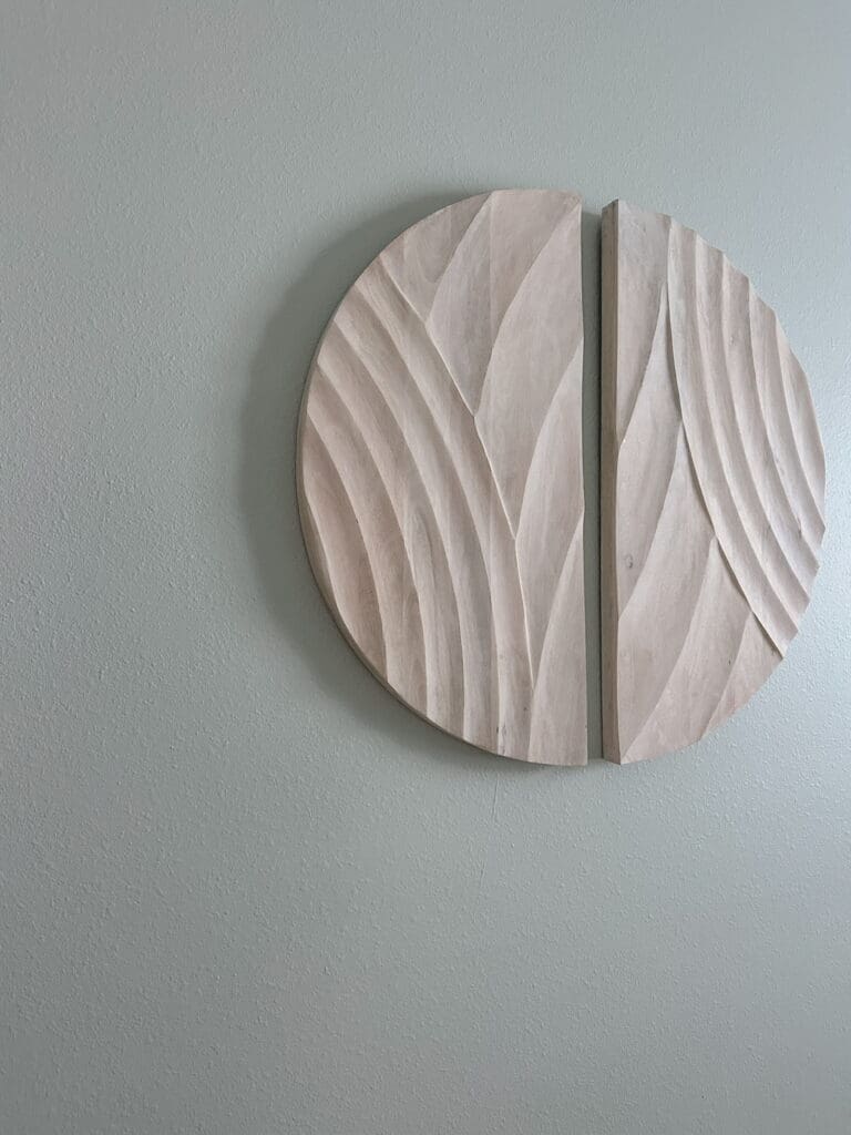 Crate & Barrel wall decor