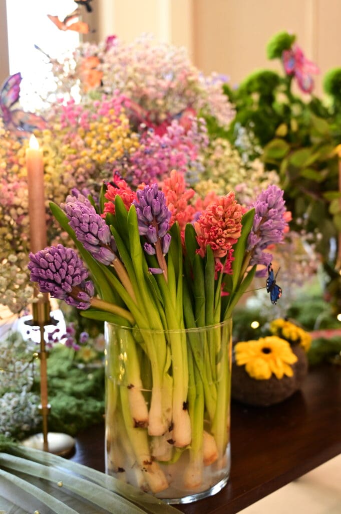 A secret garden bloom bar at the St Regis Longboat Key by Scarlett J Designs