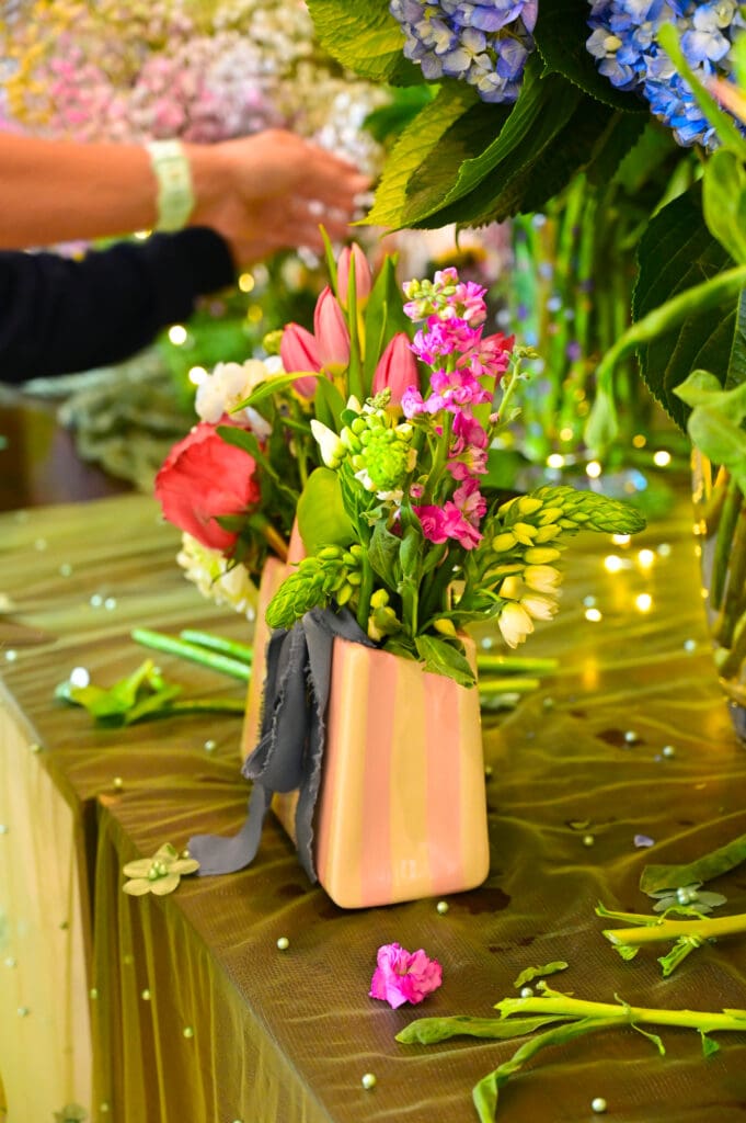 A secret garden bloom bar event at the St Regis Longboat Key by Scarlett J Designs