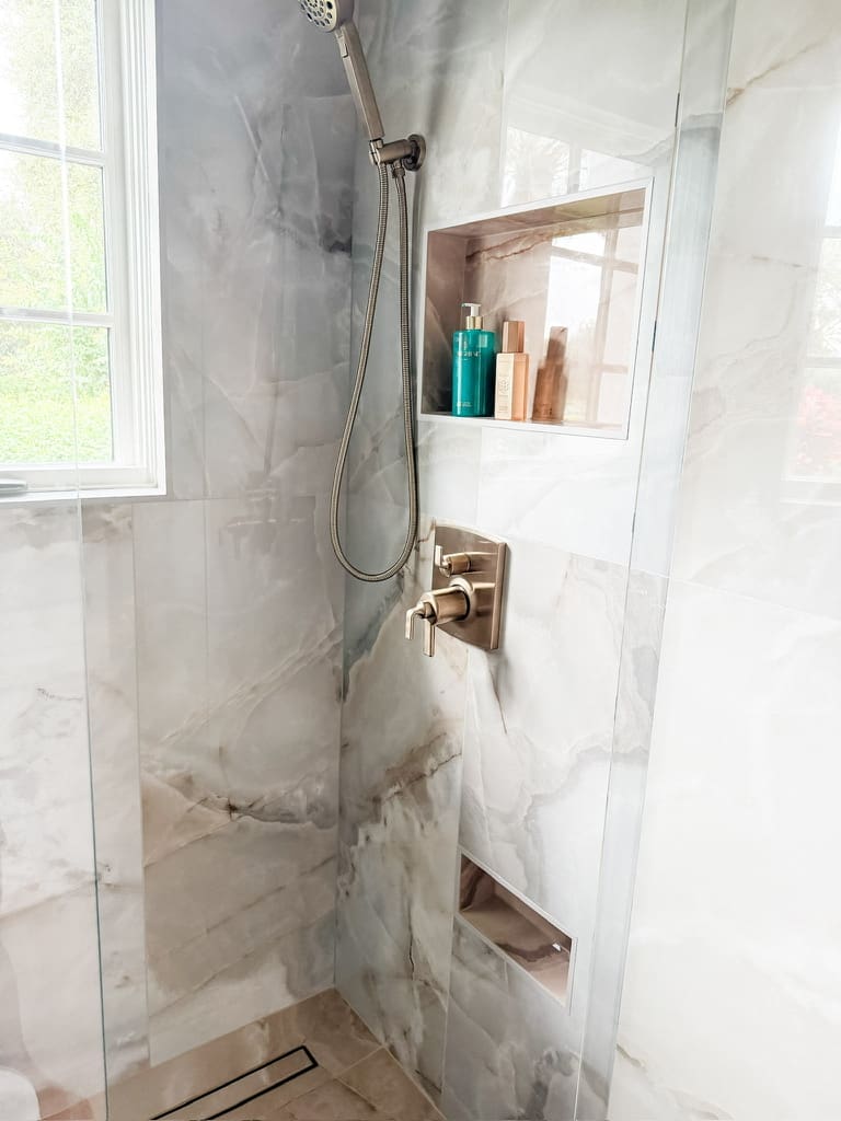 the lake club bathroom remodel